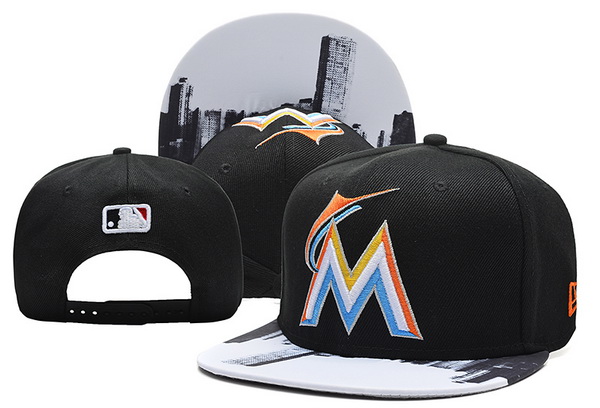MLB Miami Marlins NE Snapback Hat #30